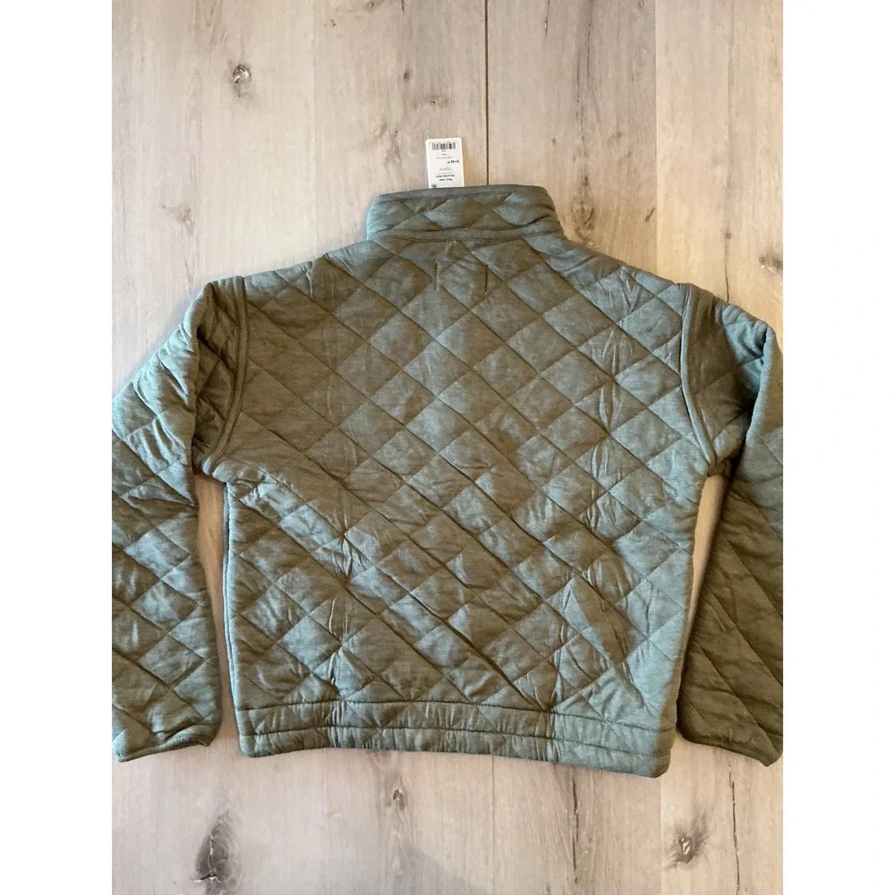 Marine Layer Corbet Quilted Jacket Olive Small New With Tags